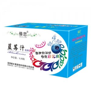 傣恋傣乡蓝莓汁1LX8瓶