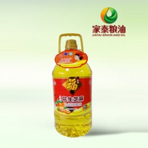 家泰粮油福东鼎压榨花生芝麻调和油5L