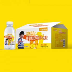 一品云台冰菊葡萄糖原味补水液450mlX15瓶