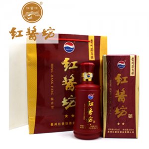 红酱坊二星酱香型53°500ml