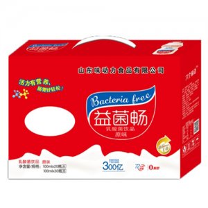 味动力益菌畅原味乳酸菌手提装