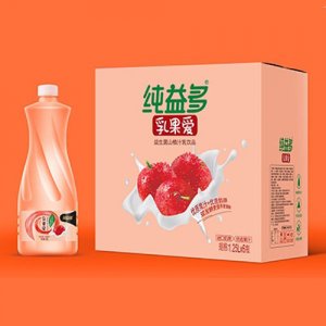 纯益多乳果爱益生菌山楂汁乳饮品1.25L×6瓶