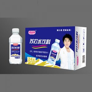 铭品缘柠檬味无气苏打水饮料350ml×24瓶