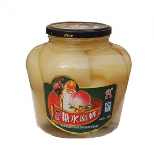 奥胜糖水蜜桃罐头
