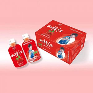 一品云台修花山楂红山楂果汁饮料350ml×15瓶