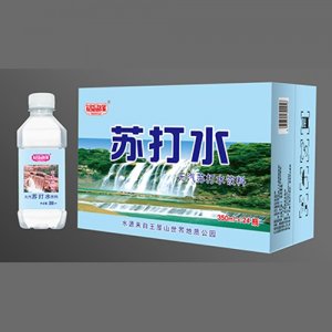 铭品缘无气苏打水饮料350ml×24瓶