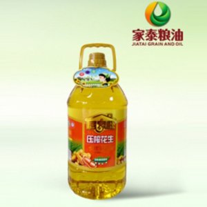 家泰粮油居家旺压榨花生食用调和油5L