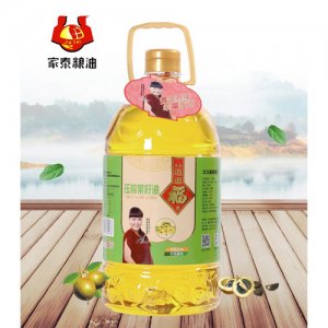 家泰粮油5L久久道道福吉升级版压榨一级菜籽油