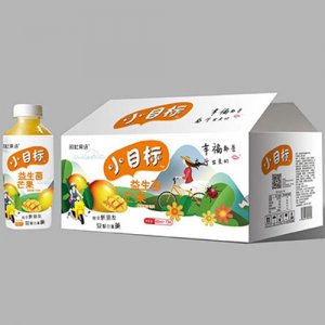 阿杜果语小目标益生菌芒果汁480mlx15