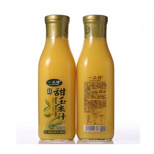 一品梅生榨玉米汁饮料