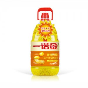 一诺金黄金压榨花生香调和油
