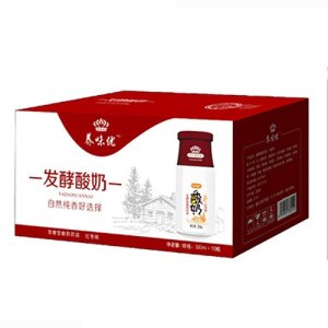 养味优发酵型酸奶红枣味300mlx15瓶