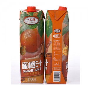 一品梅NFC鲜榨蜜橙汁
