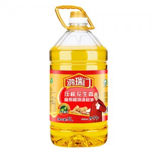 鸿瑞门压榨花生香食用植物调和油