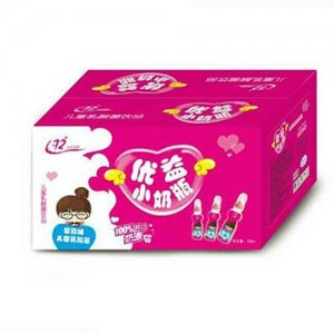 优益小奶瓶儿童乳酸菌草莓味饮品