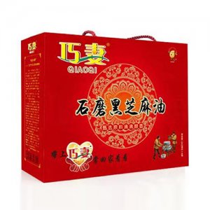 巧妻石墨黑芝麻油礼盒