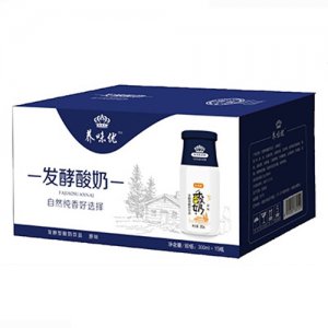养味优发酵型酸奶原味300mlx15瓶