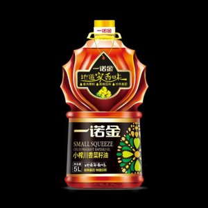 一诺金非转压榨小榨川香菜籽油