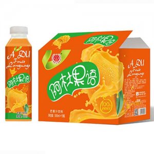 优贝源阿杜果语芒果汁500mlx15瓶