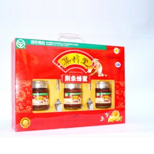集蜂堂荆条蜂蜜礼品装300gx3瓶