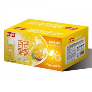 鲜吉多百芒果香发酵复合饮料380mlX15