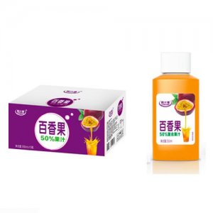 粒汁健百香果50%果汁350ml