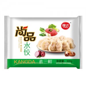 慷达尚品素三鲜水饺