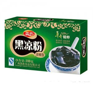凯欣黑凉粉100克盒装