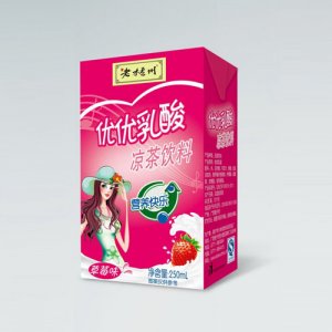 250ml老梧州酸酸乳草莓味