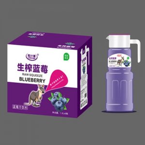 粒汁健生榨蓝莓汁1.5L