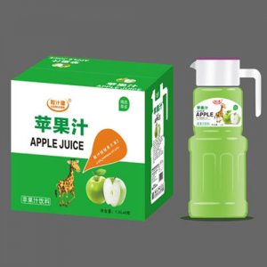 粒汁健苹果汁1.5L