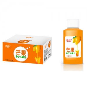 粒汁健芒果80%果汁350ml