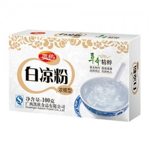 凯欣白凉粉100克（盒装）