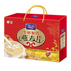 凯欣牛奶加钙燕麦片礼盒1000克