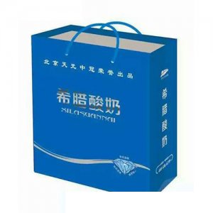 林泉绿色希腊酸奶手提袋