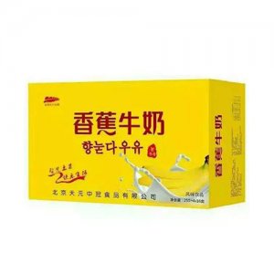 林泉绿色香蕉牛奶
