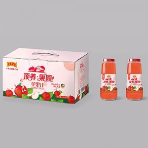 王老吉顶养果园苹果汁418ml8瓶装