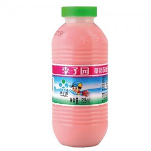 李子园草莓风味乳饮料