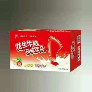 林泉绿色花生牛奶