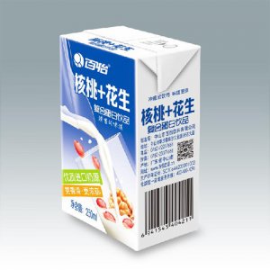 百怡核桃+花生牛奶复合蛋白饮品