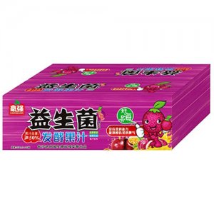 豪强益生菌发酵百香果汁
