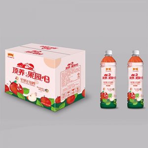王老吉顶养果园苹果汁1.25L6瓶装