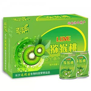 道源湖猕猴桃益生菌发酵果肉果汁饮料