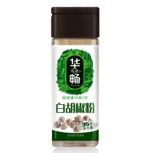 华畅白胡椒粉（玻璃瓶）35g