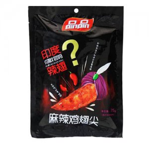 品品麻辣鸡翅尖75g
