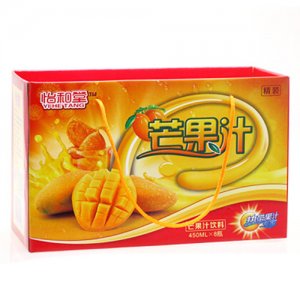 怡和堂芒果汁饮料450ml8瓶
