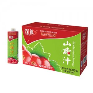 滢沁山楂汁1L10瓶装