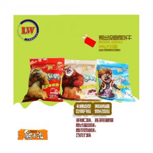 乐比卡通264克曲奇饼干