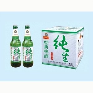 青岛经典纯生啤酒