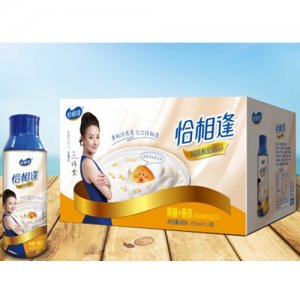 恰相逢黄桃燕麦风味酸奶饮品355mlx15罐